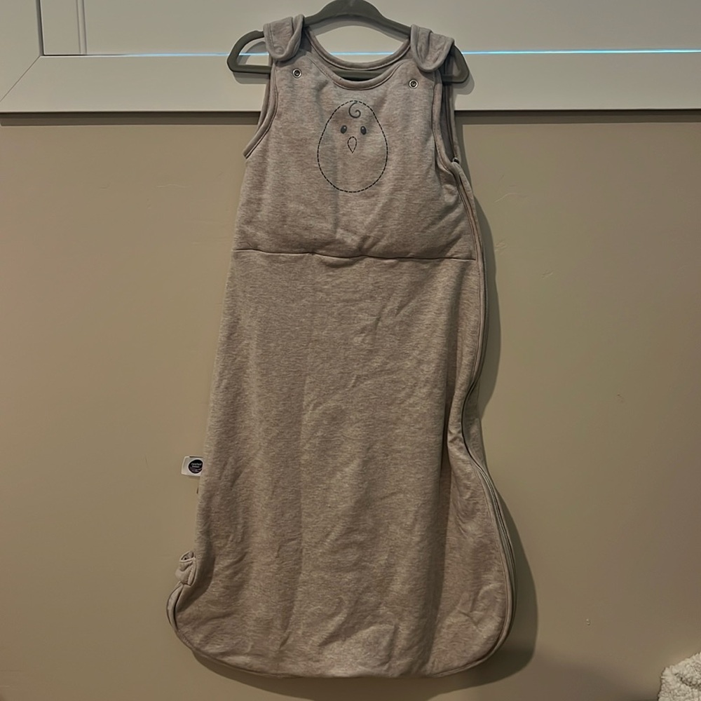 Tan Nested Bean sleep sac